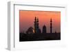 Egypt, Cairo, Mosque-Madrassa of Sultan Hassan in Backlight-Catharina Lux-Framed Photographic Print