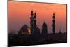 Egypt, Cairo, Mosque-Madrassa of Sultan Hassan in Backlight-Catharina Lux-Mounted Photographic Print