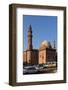 Egypt, Cairo, Mosque-Madrassa of Sultan Hassan, Traffic-Catharina Lux-Framed Photographic Print