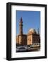 Egypt, Cairo, Mosque-Madrassa of Sultan Hassan, Traffic-Catharina Lux-Framed Photographic Print