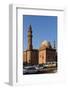 Egypt, Cairo, Mosque-Madrassa of Sultan Hassan, Traffic-Catharina Lux-Framed Photographic Print