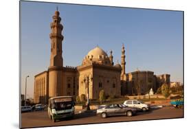 Egypt, Cairo, Mosque-Madrassa of Sultan Hassan, Traffic-Catharina Lux-Mounted Photographic Print