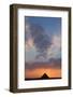 Egypt, Cairo, Pyramids of Giza, Sunset-Catharina Lux-Framed Photographic Print