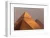 Egypt, Cairo, Pyramids of Giza-Catharina Lux-Framed Photographic Print