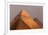 Egypt, Cairo, Pyramids of Giza-Catharina Lux-Framed Photographic Print