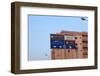 Egypt, Cairo, Road Sign, Signpost Pyramids-Catharina Lux-Framed Photographic Print