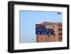 Egypt, Cairo, Road Sign, Signpost Pyramids-Catharina Lux-Framed Photographic Print