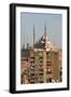 Egypt, Cairo, View from Mosque of Ibn Tulun on Old Town and Citadel-Catharina Lux-Framed Photographic Print