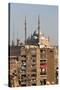 Egypt, Cairo, View from Mosque of Ibn Tulun on Old Town and Citadel-Catharina Lux-Stretched Canvas