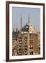 Egypt, Cairo, View from Mosque of Ibn Tulun on Old Town and Citadel-Catharina Lux-Framed Photographic Print