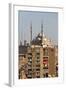 Egypt, Cairo, View from Mosque of Ibn Tulun on Old Town and Citadel-Catharina Lux-Framed Photographic Print