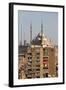 Egypt, Cairo, View from Mosque of Ibn Tulun on Old Town and Citadel-Catharina Lux-Framed Photographic Print