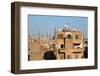 Egypt, Cairo, View from Mosque of Ibn Tulun on Old Town Facades-Catharina Lux-Framed Photographic Print