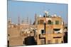 Egypt, Cairo, View from Mosque of Ibn Tulun on Old Town Facades-Catharina Lux-Mounted Photographic Print