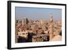 Egypt, Cairo, View from Mosque of Ibn Tulun on Old Town-Catharina Lux-Framed Photographic Print