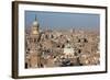 Egypt, Cairo, View from Mosque of Ibn Tulun on the Old Town-Catharina Lux-Framed Photographic Print