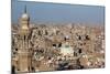 Egypt, Cairo, View from Mosque of Ibn Tulun on the Old Town-Catharina Lux-Mounted Photographic Print