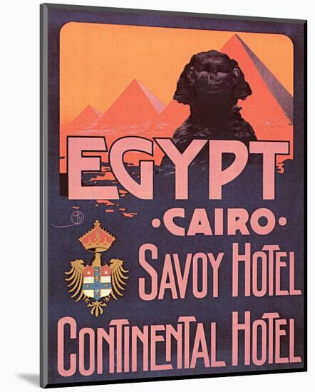 Egypt, Cairo-null-Mounted Art Print