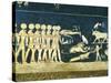 Egypt, Ceiling Mural Paintings of Symbolic Representation of Stars and Constellations-null-Stretched Canvas