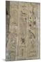 Egypt, El-Moa'Alla, Tomb of Ankhtifi, Detail: Hieroglyphs-null-Mounted Giclee Print