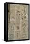 Egypt, El-Moa'Alla, Tomb of Ankhtifi, Detail: Hieroglyphs-null-Framed Stretched Canvas