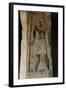 Egypt, El-Moa'Alla, Tomb of Ankhtifi, Painted Relief Depicting Pharaoh-null-Framed Giclee Print