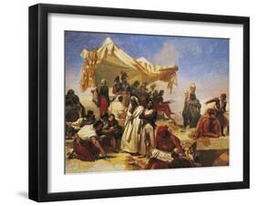 Egypt Expedition under Bonaparte's Command-Leon Cogniet-Framed Giclee Print