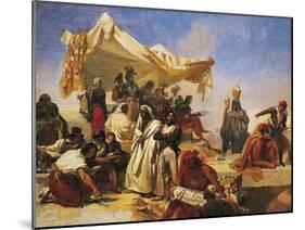 Egypt Expedition under Bonaparte's Command-Leon Cogniet-Mounted Giclee Print