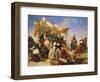 Egypt Expedition under Bonaparte's Command-Leon Cogniet-Framed Giclee Print