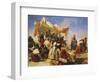 Egypt Expedition under Bonaparte's Command-Leon Cogniet-Framed Giclee Print