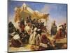 Egypt Expedition under Bonaparte's Command-Leon Cogniet-Mounted Giclee Print