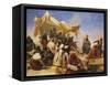 Egypt Expedition under Bonaparte's Command-Leon Cogniet-Framed Stretched Canvas