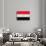 Egypt Flag Design with Wood Patterning - Flags of the World Series-Philippe Hugonnard-Art Print displayed on a wall