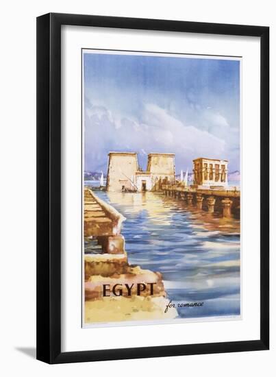 Egypt for Romance Poster-null-Framed Giclee Print