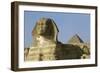 Egypt, Giza Governorate, Giza, Khafre's Pyramid and Sphinx-null-Framed Giclee Print