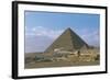 Egypt, Giza, Pyramid of Khufu-null-Framed Giclee Print