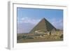 Egypt, Giza, Pyramid of Khufu-null-Framed Giclee Print