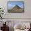 Egypt, Giza, Pyramid of Khufu-null-Framed Stretched Canvas displayed on a wall