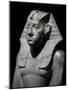 Egypt, Granite Statue of Amenemhat III, Detail, Temple of Amun at Karnak,-null-Mounted Giclee Print