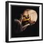 Egypt, Howard Carter Enters Burial Chamber at Tutankhamens Tomb-null-Framed Giclee Print