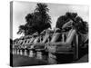 Egypt Karnak-Pontin Brown-Stretched Canvas