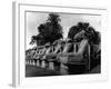 Egypt Karnak-Pontin Brown-Framed Photographic Print