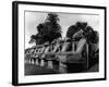 Egypt Karnak-Pontin Brown-Framed Photographic Print