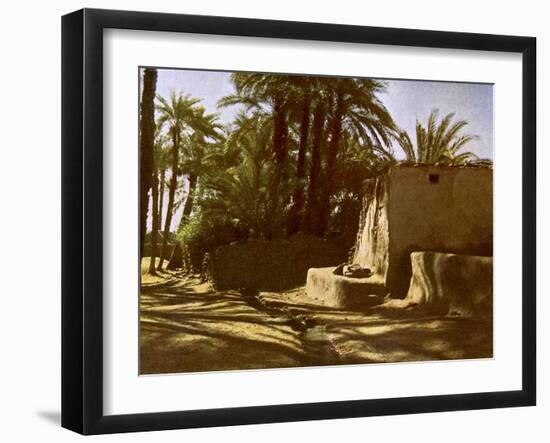 Egypt -Karnak-English Photographer-Framed Giclee Print