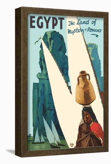 Egypt Land of Mystery and Romance-null-Framed Poster