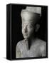 Egypt, Limestone Statue of God Amon of Karnak-null-Framed Stretched Canvas