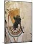 Egypt, Luxor, Ancient Egypt Museum, Black Face God from Dayr Al-Bahri-null-Mounted Giclee Print
