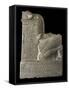 Egypt, Luxor, Ancient Egypt Museum, Black Granite Votive Statue, New Kingdom-null-Framed Stretched Canvas