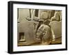 Egypt, Luxor, Ancient Thebes, Assasif Valley, Fragment of Relief Depicting Ramses Ii and Cartouches-null-Framed Giclee Print