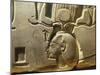 Egypt, Luxor, Ancient Thebes, Assasif Valley, Fragment of Relief Depicting Ramses Ii and Cartouches-null-Mounted Giclee Print